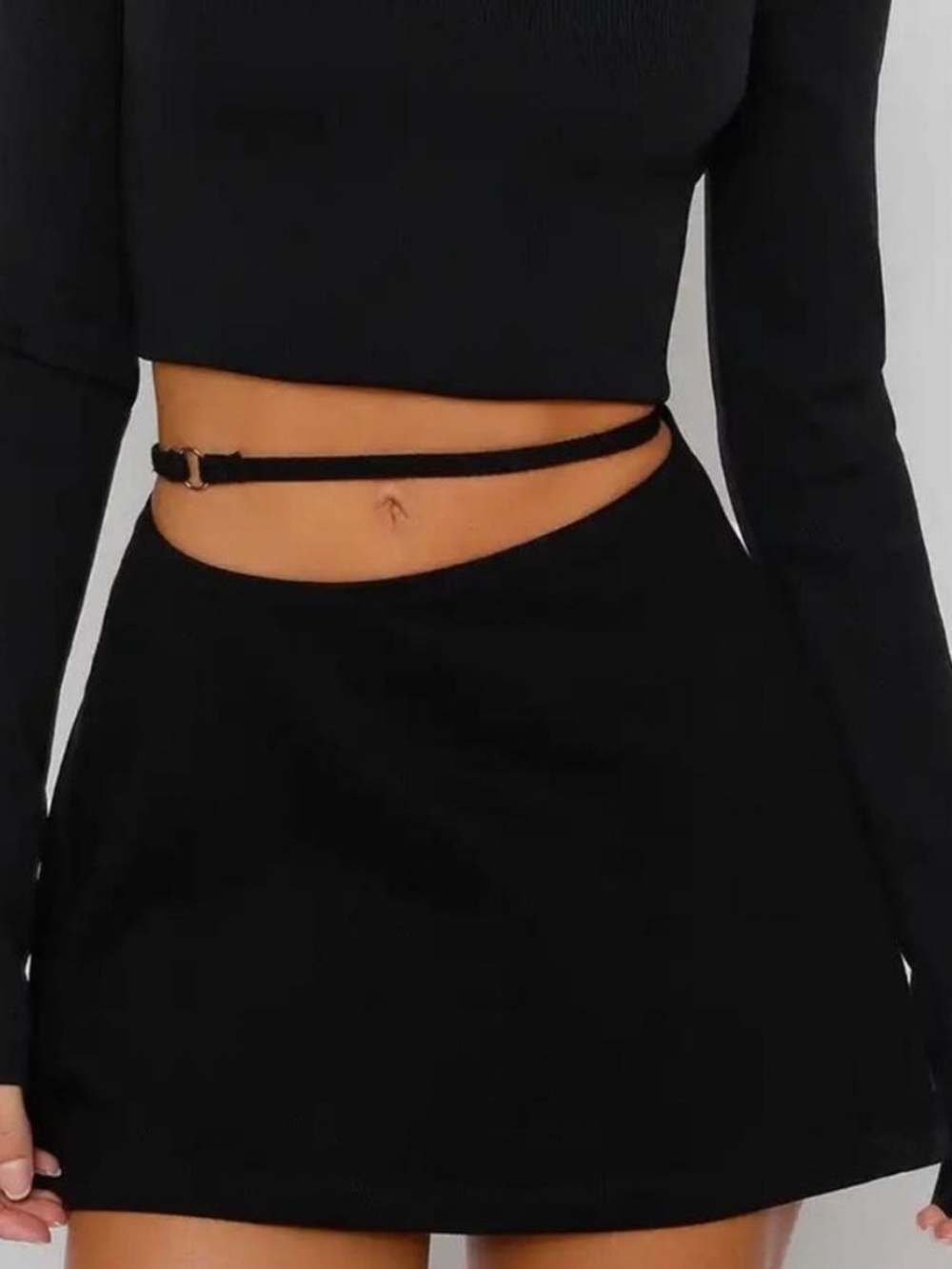 Tiger Mist Banded Mini Skirt